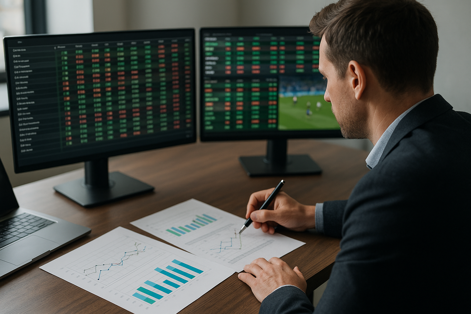 Grafici e dashboard di monitoraggio delle quote per individuare scommesse anomale nello sport
