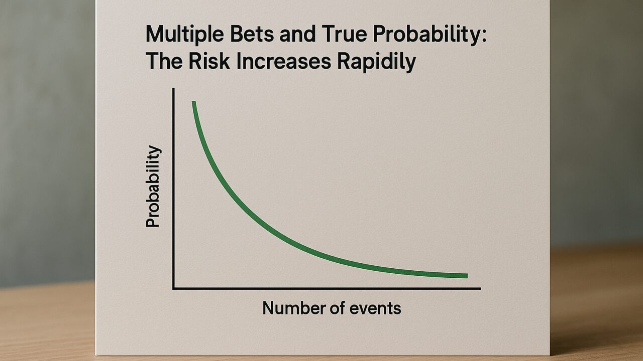 Scommesse multiple e probabilità reali: il rischio aumenta rapidamente